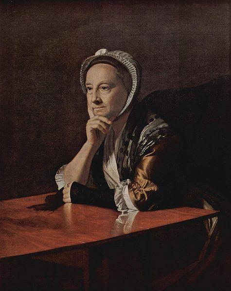 John Singleton Copley Mrs. Humphrey Devereux, oil on canvas painting by John Singleton Copley, oil painting image
